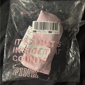 NWT PINK Victoria's Secret Leggings Foldover